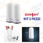 2x Cartucce Filtro Ricambio ZooSen water purifie