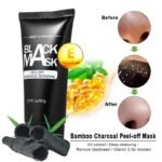 Black mask maschera nera viso faccia pulizia pelle rimozione punti neri 60g - immagine 2