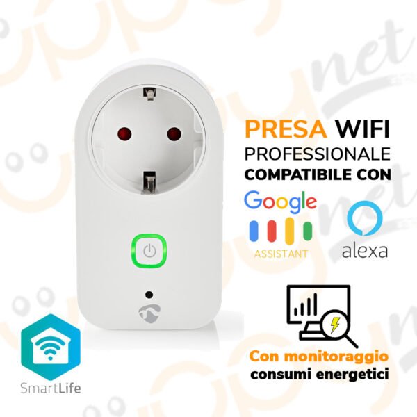 Presa Wifi Spina domotica Alexa Google