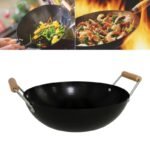 Wok Padella Alta 2 manici 28 cm