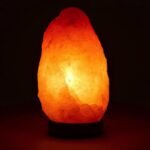 Lampada di sale rosa dell'Himalaya naturale salgemma legno dimmerabile 5-7 kg - immagine 2