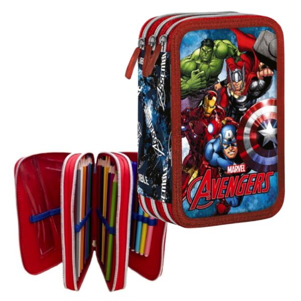 avengers astuccio 3 zip