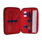 Astuccio Marvel Avengers completo 3 zip scuola elementare pennarelli Giotto - immagine 2